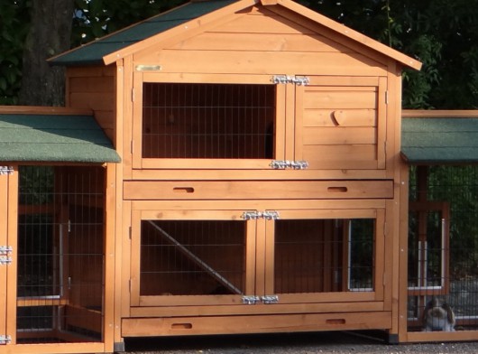 Plexiglas isolatieset · voor konijnenhok Excellent Medium met 2 rennen