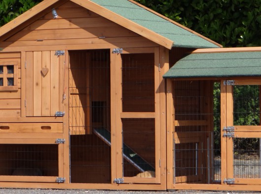 Plexiglas isolatieset · voor konijnenhok Holiday Small met ren Space Small