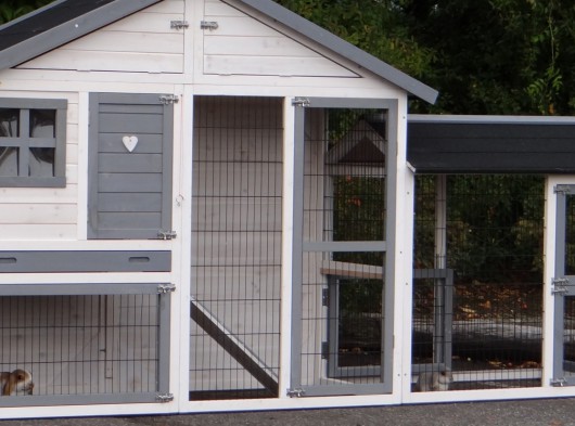 Plexiglas isolatieset · voor konijnenhok Holiday Medium met ren Space Medium