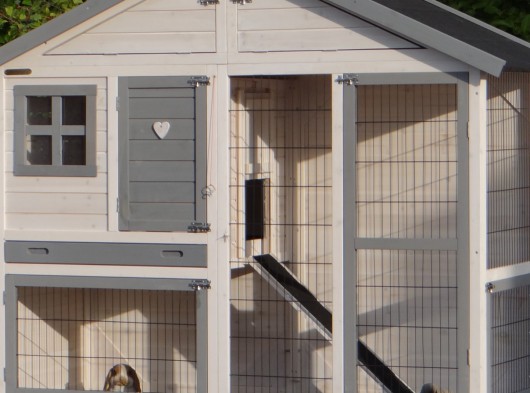 Plexiglas isolatieset · voor konijnenhok Holiday Medium