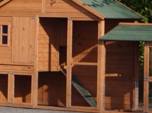 Plexiglas isolatieset · voor konijnenhok Holiday Large met ren Space Large