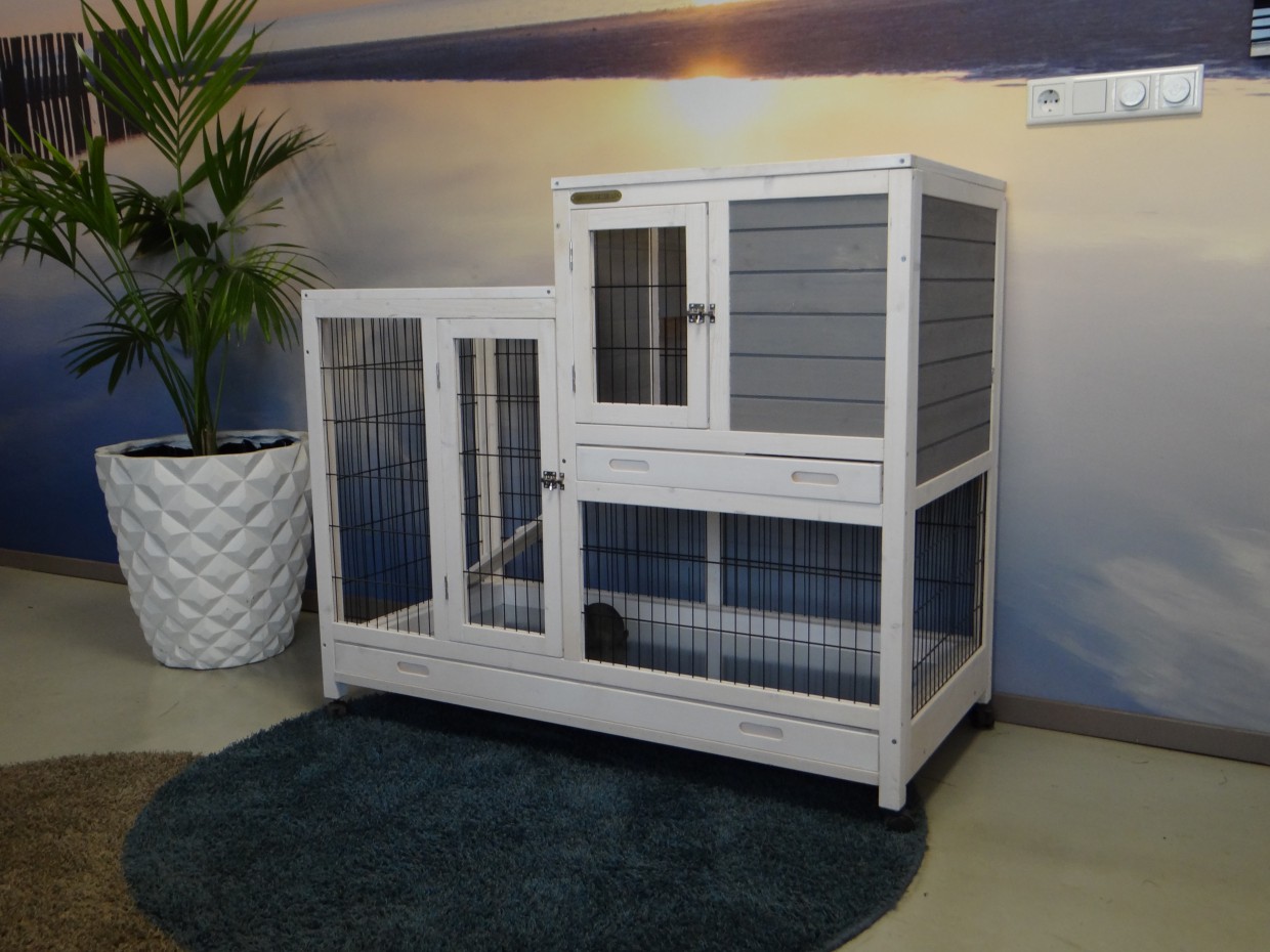 Konijnenkooi Esmee 120x60x106cm Binnenhok
