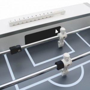 Voetbaltafel Cougar Freestyle Pro White | witte spelers