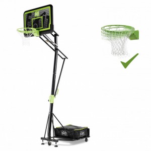 Basket EXIT Galaxy Black Portable met dunkring