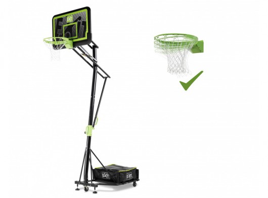 Basket EXIT Galaxy Black Portable met dunkring