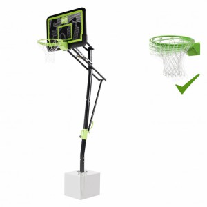 Basket EXIT Galaxy Black | grondmontage | met dunkring