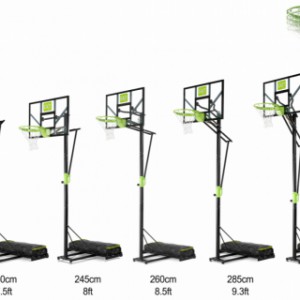 Basket EXIT Polestar Portable met dunkring | instelbaar in diverse hoogtes