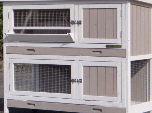 Plexiglas isolatieset · voor konijnenhok Vince