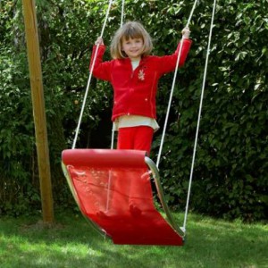 Leuke schommelmat voor de kinderen, de MultiKids Starter rood