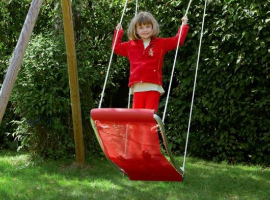 Leuke schommelmat voor de kinderen, de MultiKids Starter rood