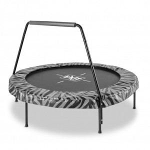 Trampoline EXIT Tiggy junior grijs - met beugel Ø140cm