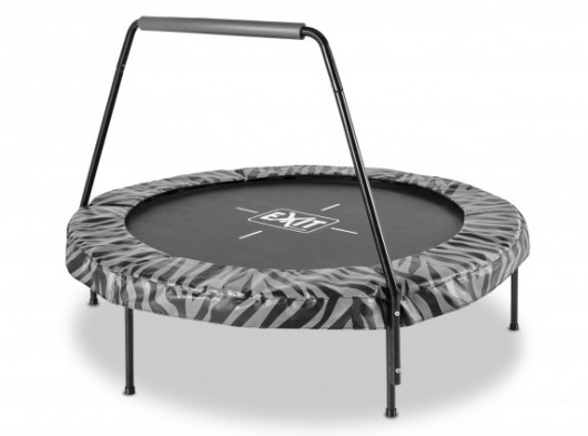 Trampoline EXIT Tiggy junior grijs - met beugel Ø140cm