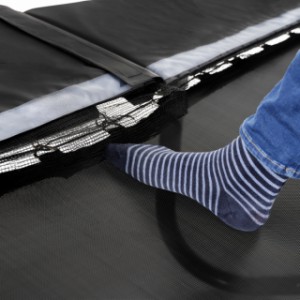 Trampoline EXIT PeakPro - foot protection system