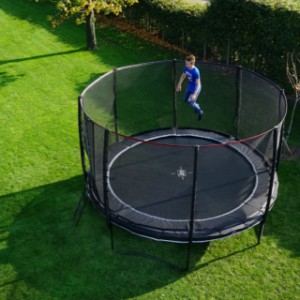 Trampoline EXIT PeakPro - met veiligheidsnet - Ø427cm