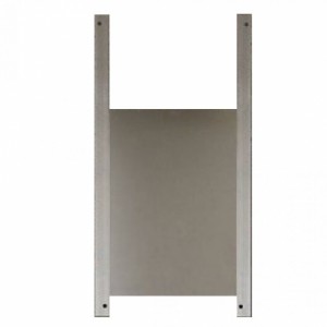 Aluminium luikje Kip 23x34cm, met 2 geleiders van 58cm | ChickenGuard