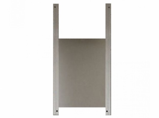 Aluminium luikje Eend 30x45cm, met 2 geleiders van 68cm | ChickenGuard