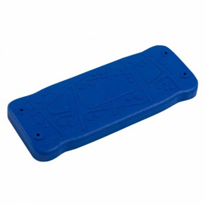 Schommelzitje Curve blauw rubber