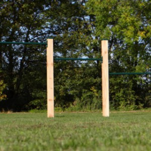 Groot trio duikelrek met 3 stangen van 90cm