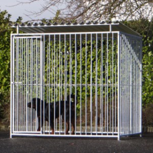 Hondenkennel FLINQ Inclusief dak 2x1.5m