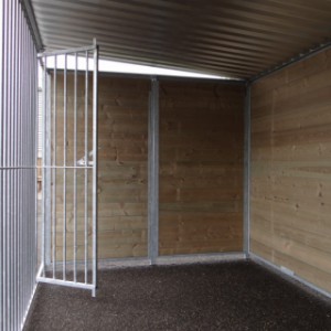 Hondenkennel FORZ Inclusief dak 4x2m