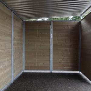 Hondenkennel FORZ Inclusief dak 4x2m