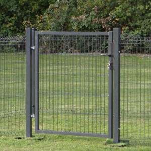 Kippenren Rectangle Antraciet 5x2,5m