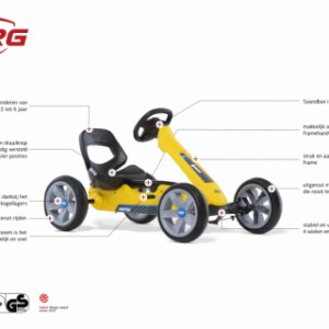 Skelter BERG Reppy Rider - specificaties