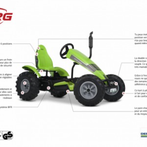 Skelter BERG Deutz Fahr BFR - specificaties XL Frame