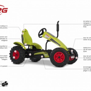 Skelter BERG Claas BFR-3 - specificaties