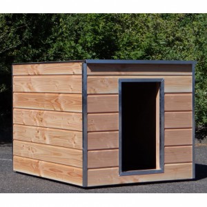 Nachthok Cube geisoleerd Douglashout 100x125cm