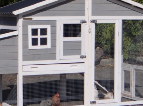 Plexiglas isolatieset · voor konijnenhok Niels