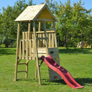 Speeltoren Junior Activity Tower met glijbaan