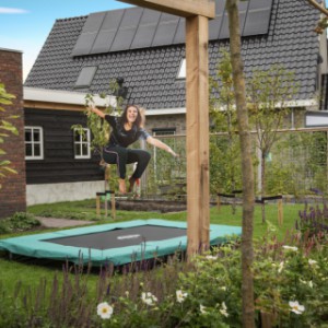 Trampoline BERG InGround Ultim Favorit Groen 280x190cm