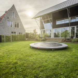 BERG InGround trampoline Favorit Grijs Ø200cm