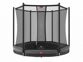 BERG InGround trampoline Favorit Grijs - met net Comfort Ø330cm