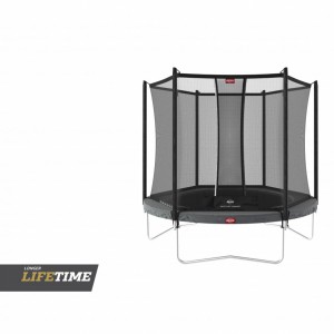BERG trampoline Favorit Grijs - met veiligheidsnet Comfort Ø330cm