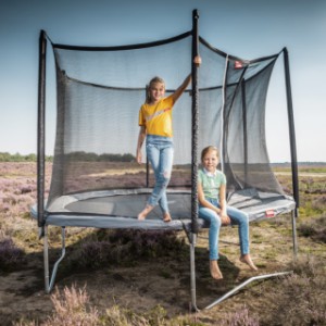 BERG trampoline Favorit Grijs - met veiligheidsnet Comfort Ø330cm