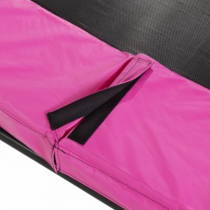 Trampoline EXIT Silhouette met roze rand