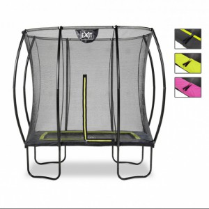 Trampoline EXIT Silhouette met veiligheidsnet 214x153cm (7x5ft)