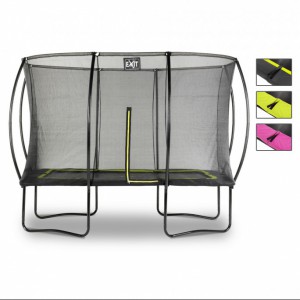 Trampoline EXIT Silhouette met veiligheidsnet 305x214cm (10x7ft)