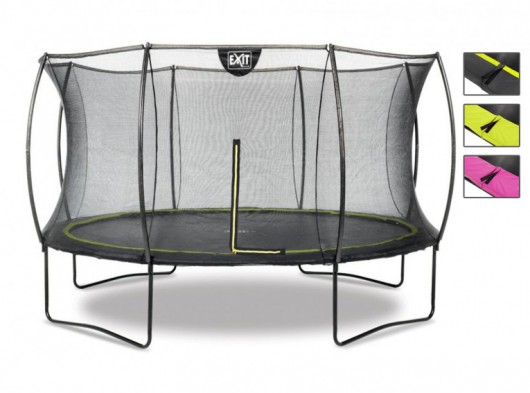 Trampoline EXIT 14 Silhouette met veiligheidsnet Ø427cm (14ft)