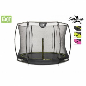 Trampoline EXIT Silhouette 10 Ground met veiligheidsnet Ø305cm (10ft)