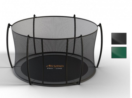 Trampoline Avyna Pro-Line 8 FlatLevel met veiligheidsnet Ø245cm