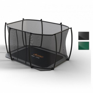 Trampoline Avyna Pro-Line 234 FlatLevel met veiligheidsnet 340x240cm
