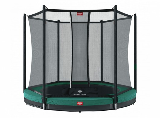 BERG InGround trampoline Favorit Groen - met net Comfort Ø330cm