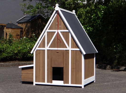 Kippenhok Pip met legnest 160x120x180cm