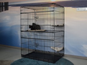Kattenkooi Level met afmeting 91x61x131cm