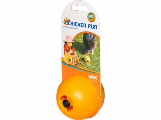 Savic Kippenbal chickenfun geel