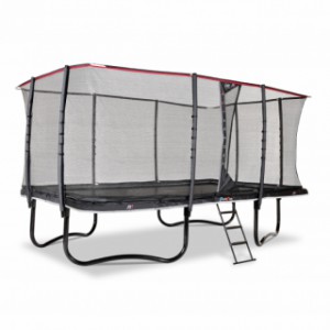 Trampoline EXIT PeakPro - met veiligheidsnet - 519x305cm - rechthoek trampoline