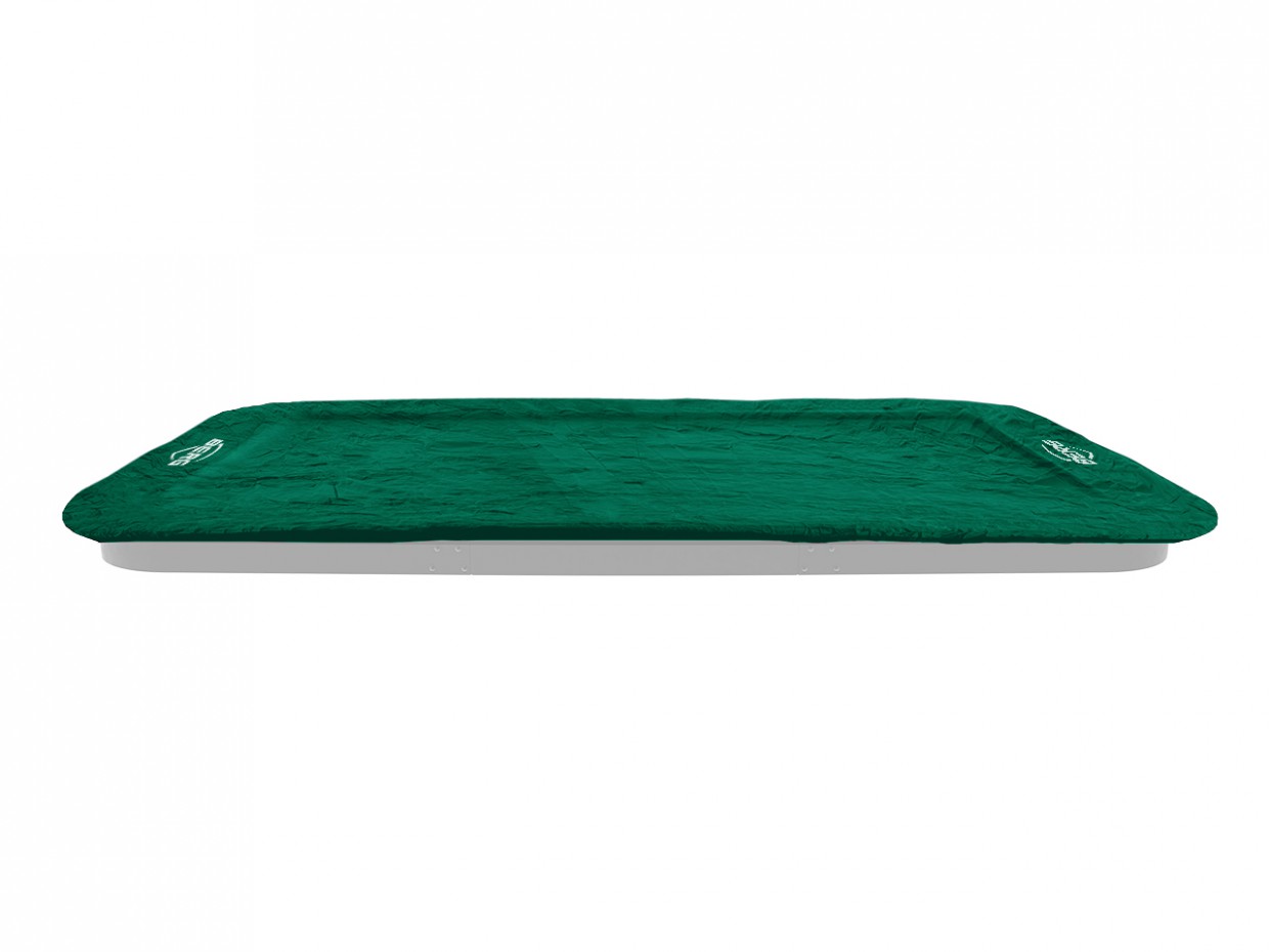 peper idioom Bukken BERG Trampoline Afdekhoes Ultim Groen | 410x250cm